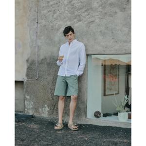 Long sleeve linen shirt Casual Friday Anton 0053 BD image-4