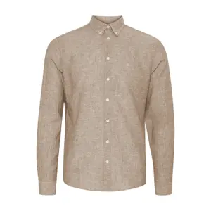 Camisa de manga longa em linho Casual Friday Anton 0053 BD image-0