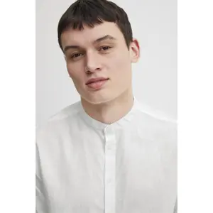 Long sleeve linen shirt Casual Friday Anton 0053 CC image-5