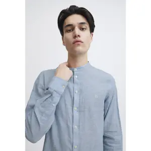 Camisa de manga longa em linho Casual Friday Anton 0053 CC image-5