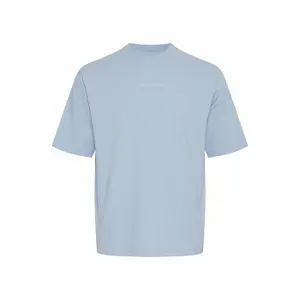 Afslappet T-shirt med centerlogo Casual Friday Tue image-0