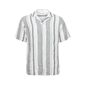 Camisa mixta de lino Casual Friday Anton image-0