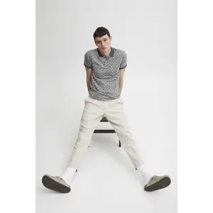 Piqué polo shirt Casual Friday Tristan Aop image-4
