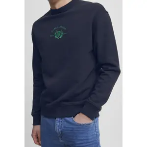 Afslappet broderet sweatshirt Casual Friday Sage image-5