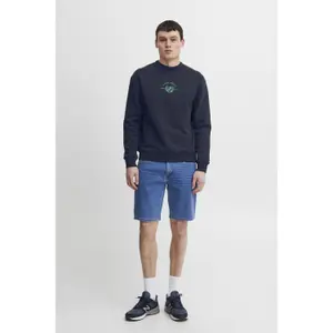 Afslappet broderet sweatshirt Casual Friday Sage image-2