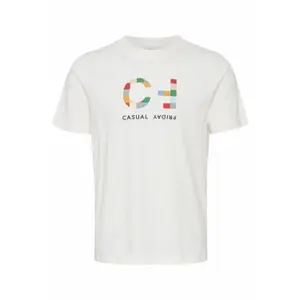 T-shirt impressa em tijolo Casual Friday Thor image-0