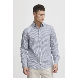 Camisa riscada de mangas longas Casual Friday Anton image-1