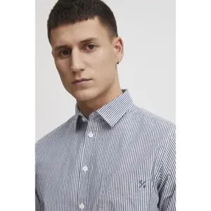 Camisa riscada de mangas longas Casual Friday Anton image-5