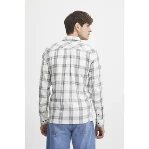 Camisa xadrez de manga comprida Casual Friday Anton image-4
