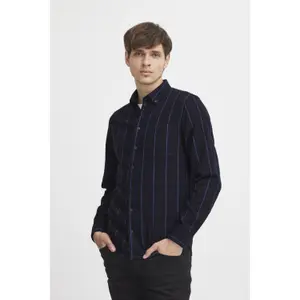 Camisa xadrez de manga comprida Casual Friday Anton image-1