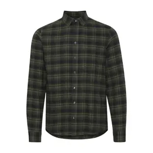 Camisa xadrez de manga comprida Casual Friday Anton BD image-0