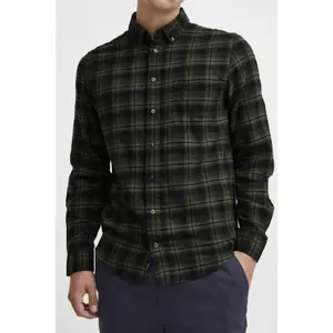 Camisa xadrez de manga comprida Casual Friday Anton BD image-6