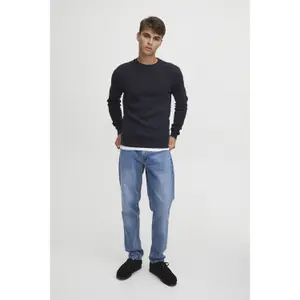 Camisola estruturada de gola redonda Casual Friday Karlo 0092 image-2