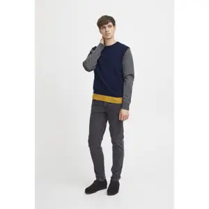 Jersey de cuello redondo de lana de cordero Casual Friday Karl image-1
