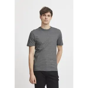 T-shirt às riscas finas Casual Friday Thor image-1