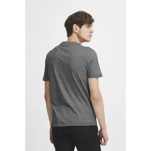 T-shirt às riscas finas Casual Friday Thor image-5