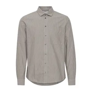 Camisa oxford às riscas Casual Friday Anton image-0