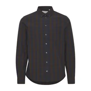 Camisa xadrez de manga comprida Casual Friday Anton Bd image-0