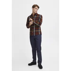 Karierte Oxford-Hemd mit langen Ärmeln Casual Friday Anton image-3