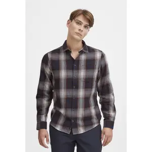 Camisa xadrez de manga comprida Casual Friday Anton image-1