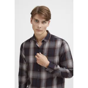 Camisa xadrez de manga comprida Casual Friday Anton image-6