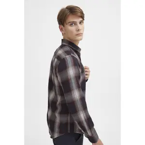 Camisa xadrez de manga comprida Casual Friday Anton image-5