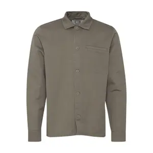 Camisa de sobreposição de mangas longas em linho misto Casual Friday Jim 0121 image-0