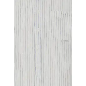 Camisa riscada de mangas longas em linho Casual Friday Anton CC image-2