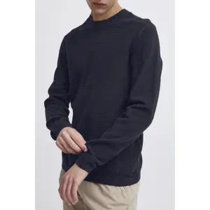 Waffle crew neck sweater Casual Friday Karl image-3