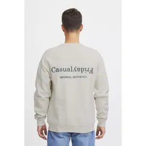 Sweatshirt com bordado nas costas Casual Friday Sage image-4