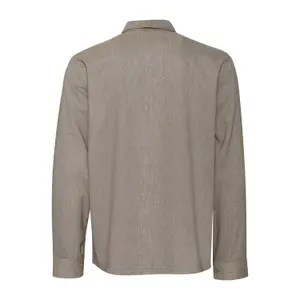Lange mouw overshirt van gemengde linnen Casual Friday Augusto 0066 image-4