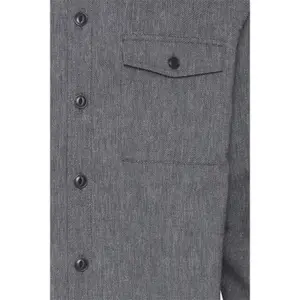 Lange mouw overshirt van gemengde linnen Casual Friday Augusto 0066 image-2