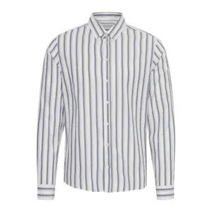Camisa de riscas de mangas compridas Casual Friday Anton Bd image-0