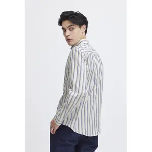 Camisa de riscas de mangas compridas Casual Friday Anton Bd image-5