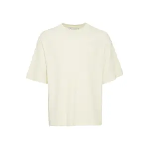 T-shirt casual com textura Casual Friday Tue 0146 image-0