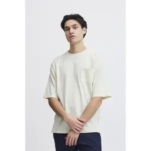 T-shirt casual com textura Casual Friday Tue 0146 image-2