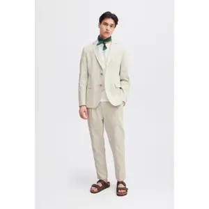 Linen blend blazer Casual Friday Bille 0144 image-2