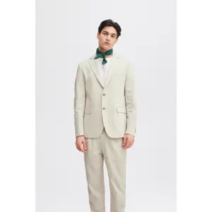 Linen blend blazer Casual Friday Bille 0144 image-1