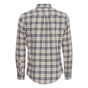 Camisa de manga longa escovada às riscas Casual Friday Fanton BD 0159 image-3