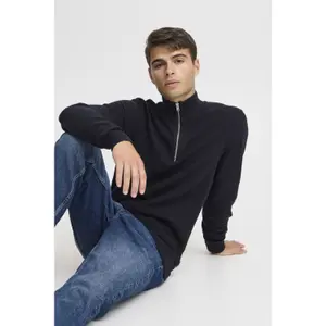 Pull tricotado 1/2 zíper estruturado Casual Friday Karl 0160 image-4