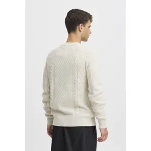 Pull mit Rundhalsausschnitt aus Kabelstrick Casual Friday Kristian image-5