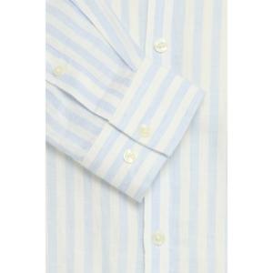 Chemise manches longues à rayures en lin Casual Friday Anton image-2