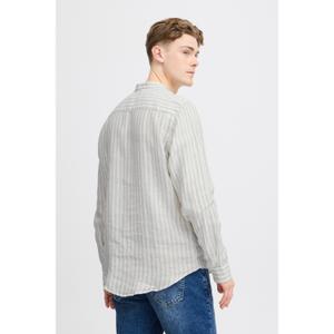 Chemise manches longues à rayures en lin Casual Friday Anton image-4