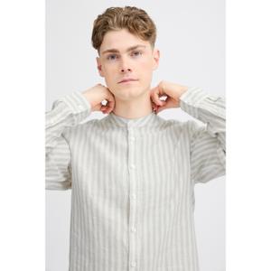 Chemise manches longues à rayures en lin Casual Friday Anton image-5