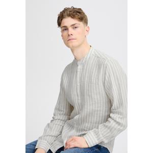 Chemise manches longues à rayures en lin Casual Friday Anton image-6