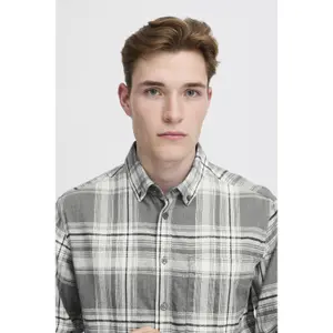 Camisa de manga comprida em cheque Casual Friday Anton image-6