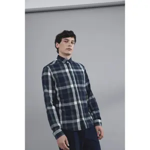 Camisa de manga comprida em cheque Casual Friday Anton image-1