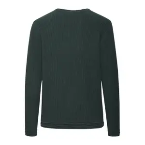 Pulôver de malha estruturada com colarinho redondo Casual Friday Karl image-3