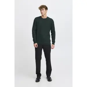 Pulôver de malha estruturada com colarinho redondo Casual Friday Karl image-1