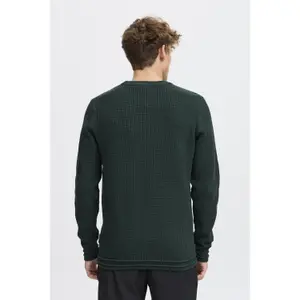 Pulôver de malha estruturada com colarinho redondo Casual Friday Karl image-4